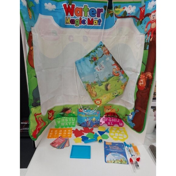 Obuby Magical Aqua Mat Sea World 47” x 35” Water Painting Doodle Mat - Picture 1 of 6